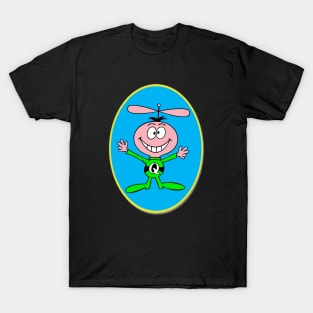 Retro Cartoon Alien - Quisp T-Shirt